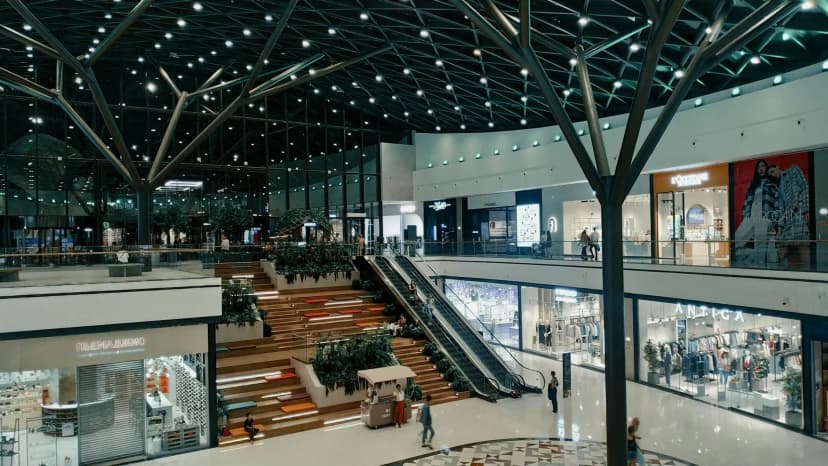 Shopping mall in Saudi Arabia where 15% VAT applies